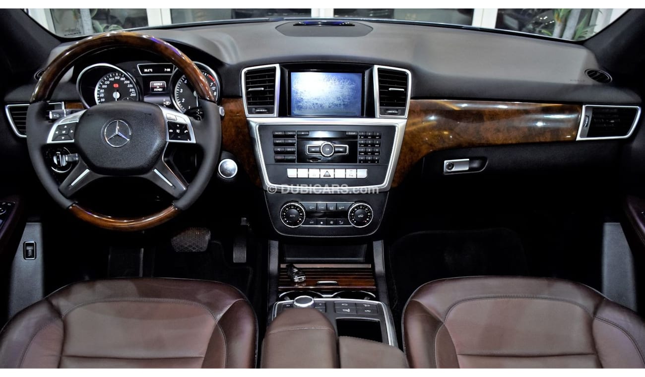 Mercedes-Benz ML 350 EXCELLENT DEAL for our Mercedes Benz ML350 4Matic ( 2014 Model ) in Gray Color GCC Specs