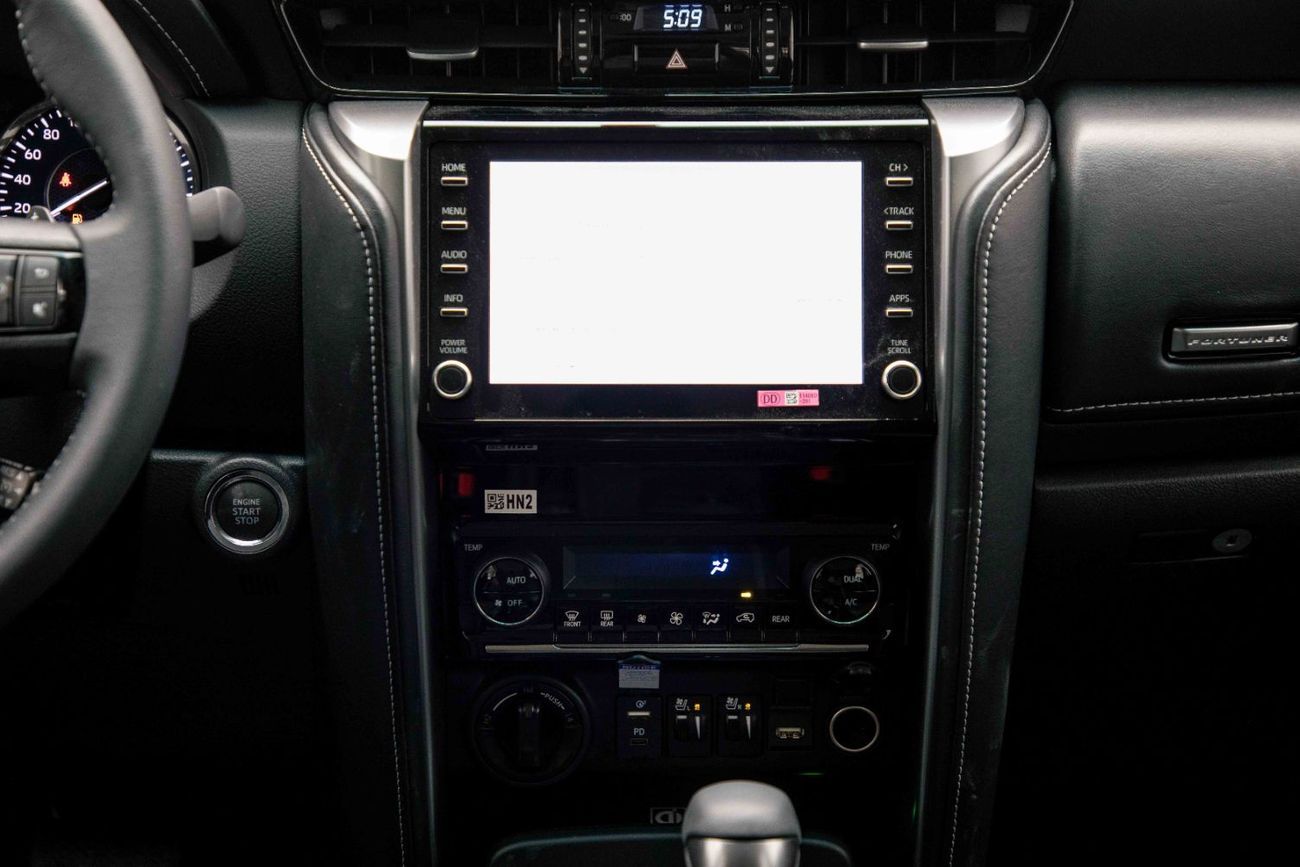 Toyota Fortuner 4.0L - Silver Metallic Inside Black | Export Only