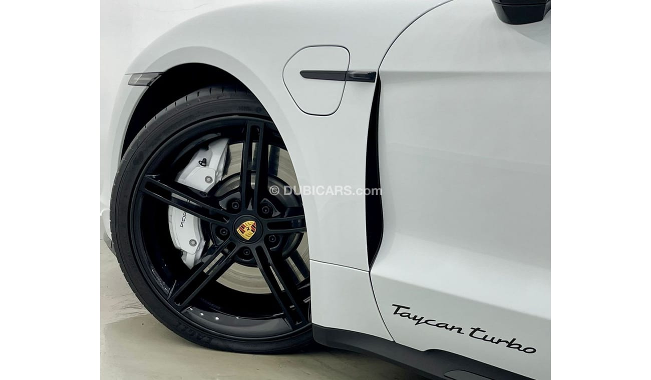 Porsche Taycan 2021 Porsche Taycan Turbo, 11/2023 Porsche Warranty + 2029 Battery Warranty, GCC