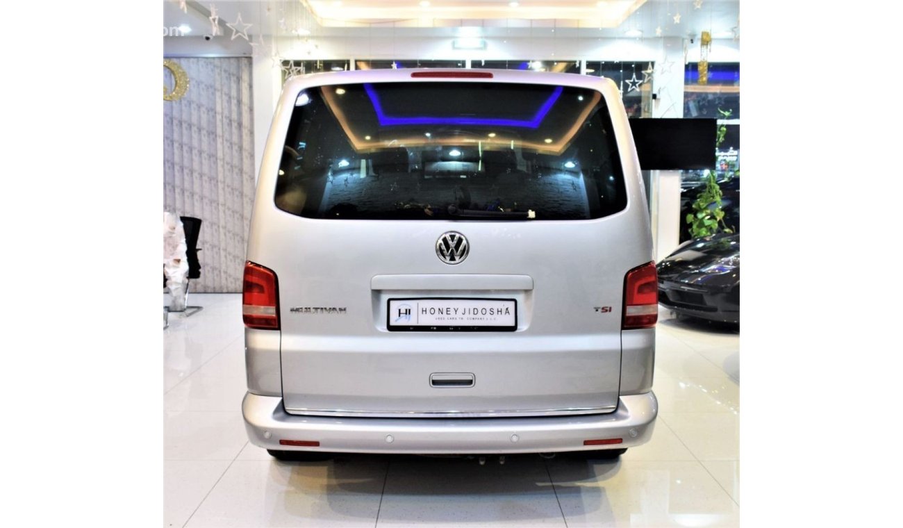 فولكس واجن T5 مالتيفان AMAZING Volkswagen Multivan 2013 Model!! in Silver Color! GCC Specs