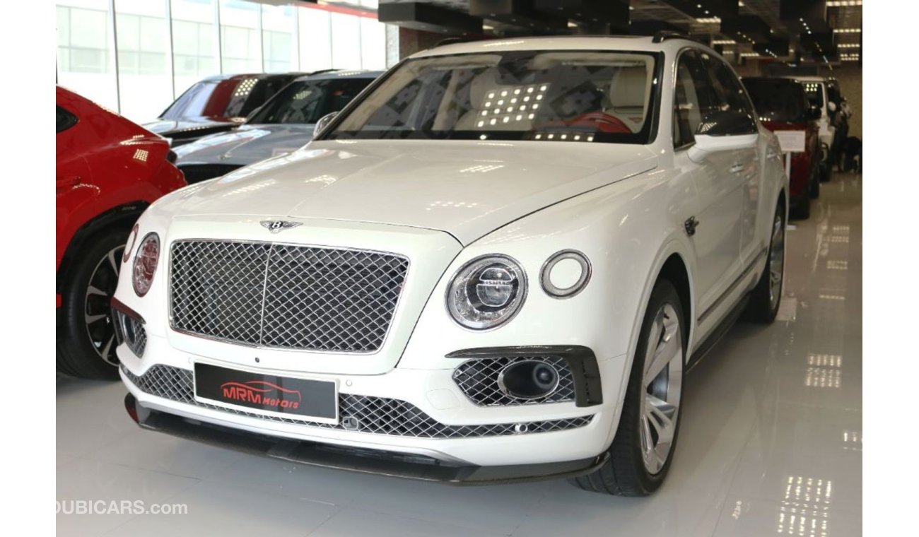 Bentley Bentayga W12 Gcc Car in Metallic White