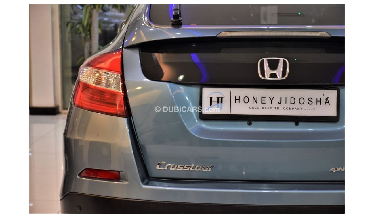 Honda Crosstour EXCELLENT DEAL for our Honda CrossTour 4WD TOURING 2013 Model!! in Blue Color! GCC Specs
