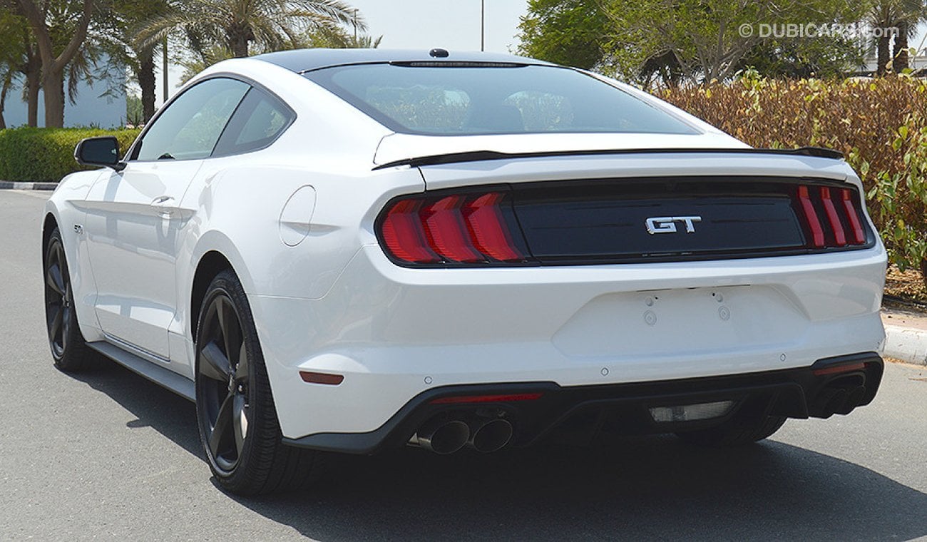 Ford Mustang GT Premium 2018, 5.0L V8 GCC, 460hp, 0km w/ 3 Years or 100K km Warranty + 60K km Service at Al Tayer