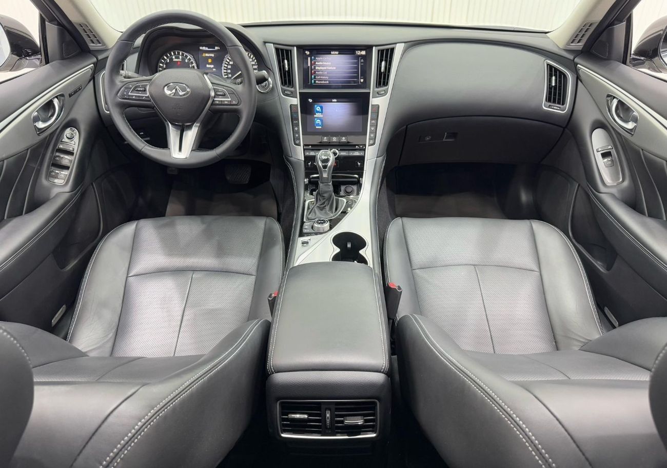 Infiniti Q50 Std 3.0L 2023 Infiniti Q50 3.0, Feb 2028 Infiniti Warranty, Full Infiniti Service History, GCC