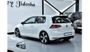 فولكس واجن جولف EXCELLENT DEAL for our Volkswagen GTi ( 2016 Model! ) in White Color! GCC Specs