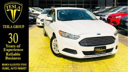 Ford Fusion / S / GCC / 2016 / 5 YEARS DEALER WARRANTY OR 100,000 KMS! (AL TAYER) / ONLY 540 DHS MONTHLY!