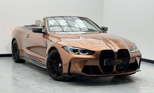 BMW M4 Competition 3.0L 2022 BMW M4 Competition, BMW Warranty+Service Contract+Full Service History, Full P