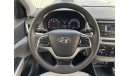 Hyundai Accent 1.6L | GL|  GCC | EXCELLENT CONDITION | FREE 2 YEAR WARRANTY | FREE REGISTRATION | 1 YEAR FREE INSUR