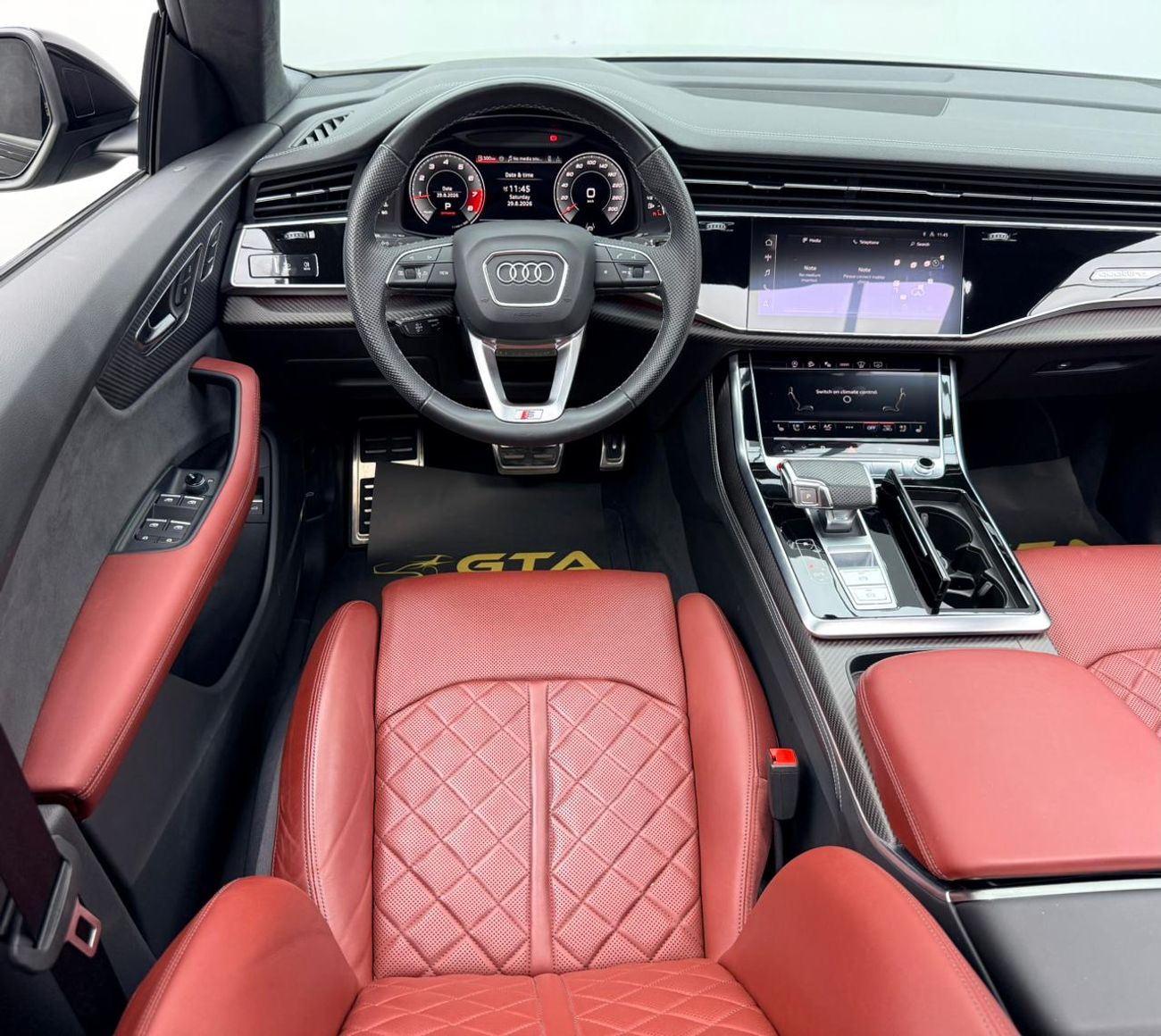 أودي SQ8 STANDARD 2024 Audi SQ8 4.0 TFSI Quattro, 2029 Audi Warranty + Service Pack, Full Audi Service History, GCC