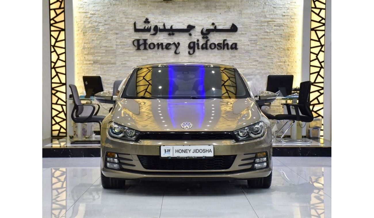 Volkswagen Scirocco EXCELLENT DEAL for our Volkswagen Scirocco 2.0 TSi ( 2016 Model ) in Brown Color GCC Specs