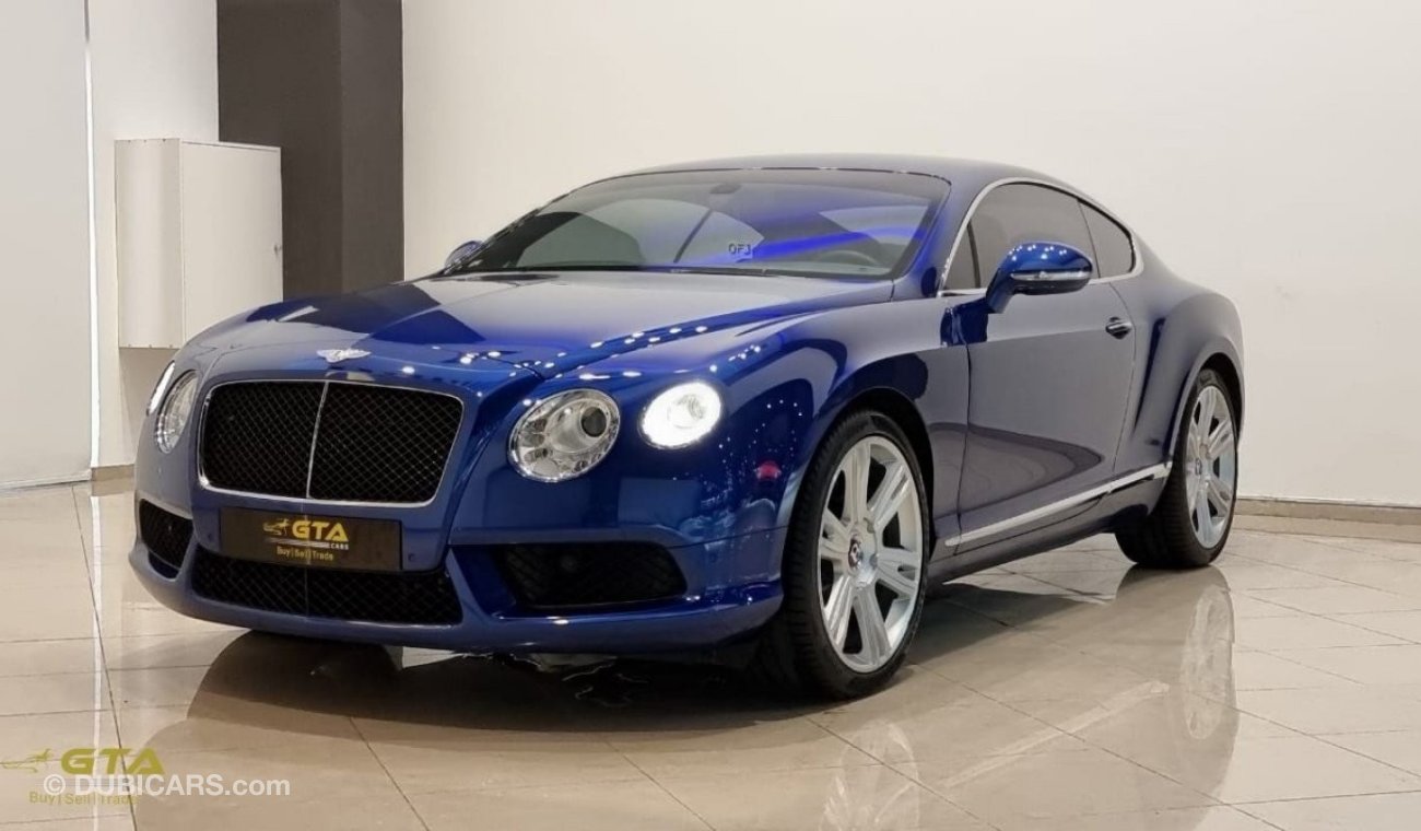 بنتلي كونتيننتال جي تي 2015 Bentley Continental GT, Full Service History, GCC