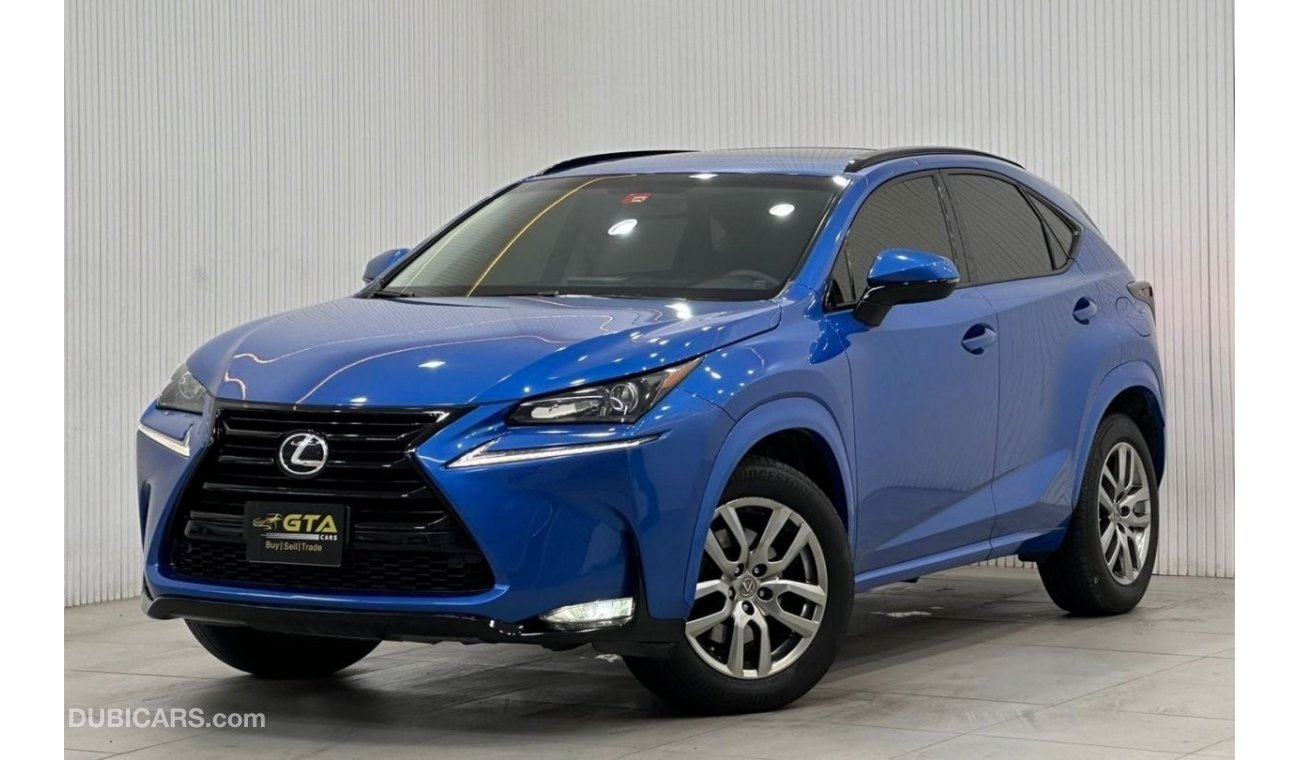 لكزس NX 200 2017 Lexus NX-200T Premier, Warranty, Full Lexus Service History, GCC