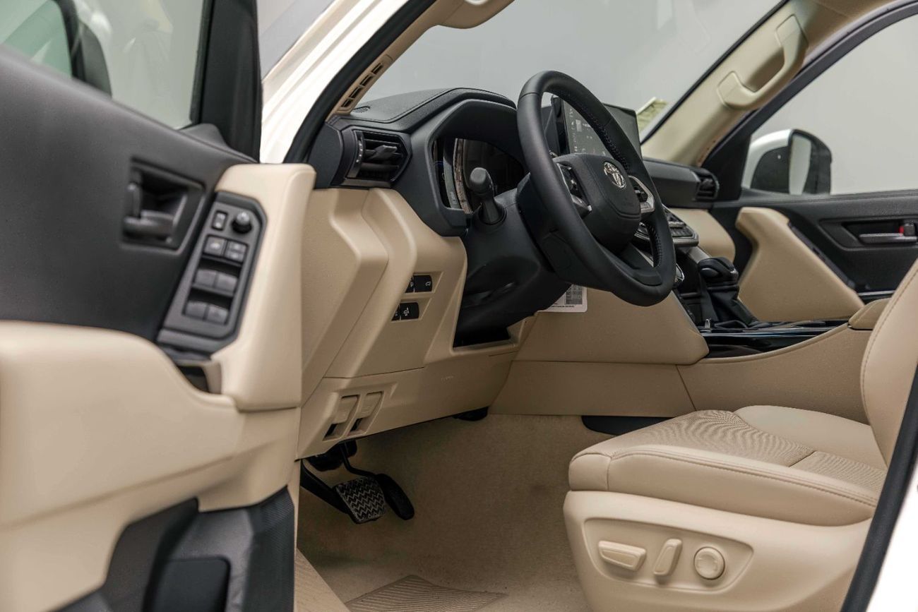 Toyota Land Cruiser GXR 4.0L - White Pearl Inside Beige | Export Only