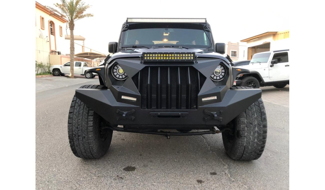 Jeep Wrangler 3.6L Petrol, 17" Rims, Front A/C, Rear Camera, DVD, Leather Seats, LED Headlights (LOT # JW2016)