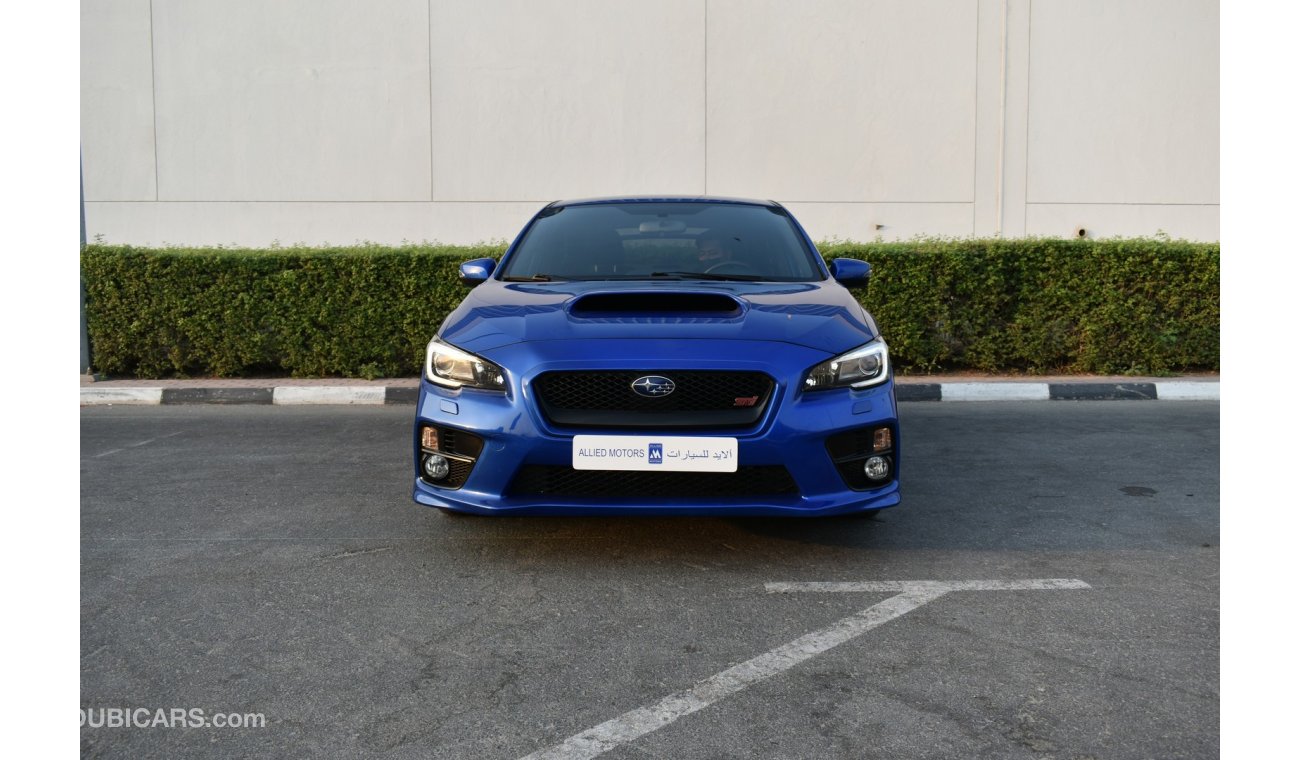 سوبارو امبريزا WRX STI - 2.5 - MT - Blue - 2015