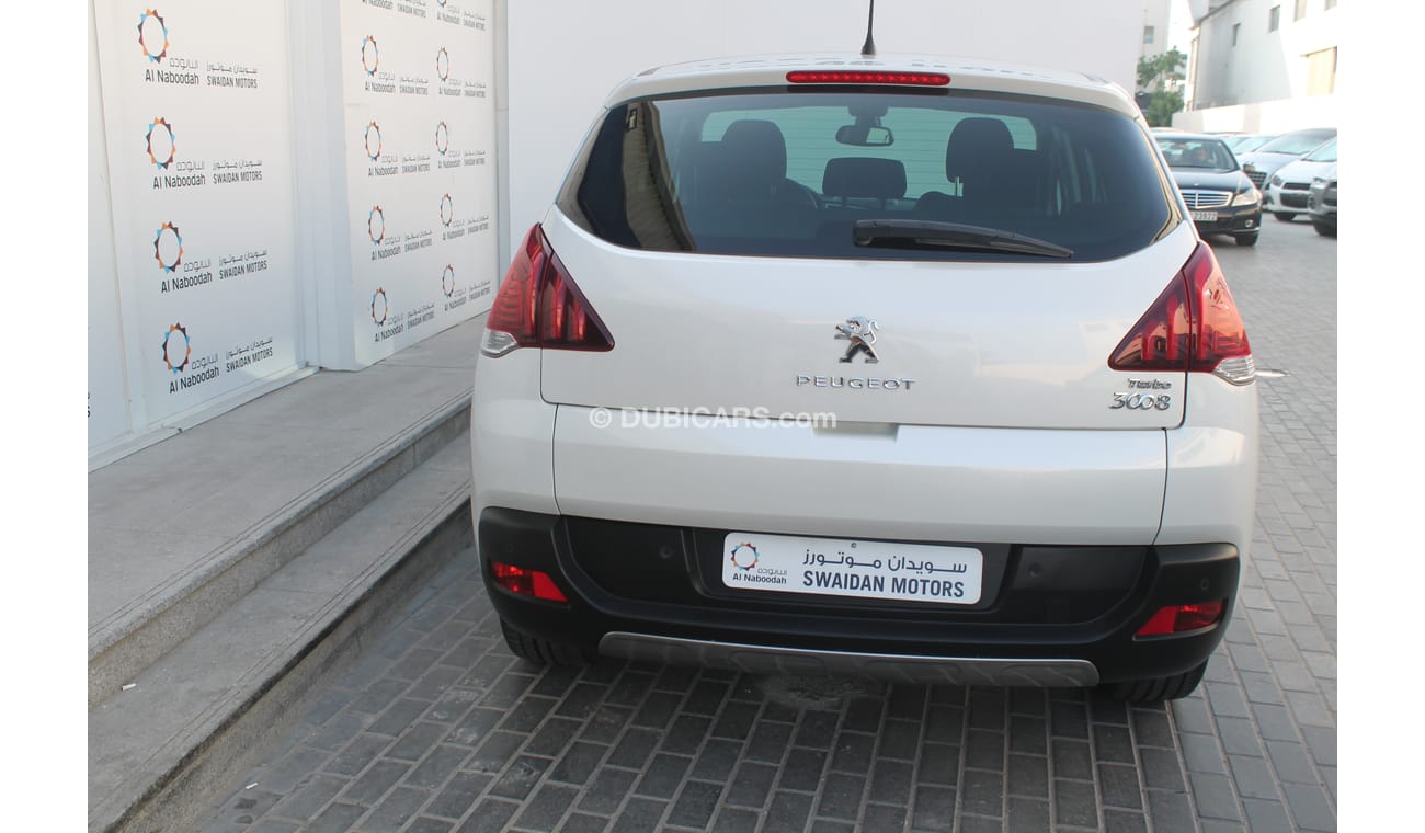 Peugeot 3008 1.6L ACTIVE TURBO 2015 MODEL GCC SPECS