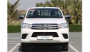 تويوتا هيلوكس GL 2019 | HILUX GL D/C 2.7L - 4X4 - PETROL - M/T WITH GCC SPECS AND EXCELLENT CONDITION