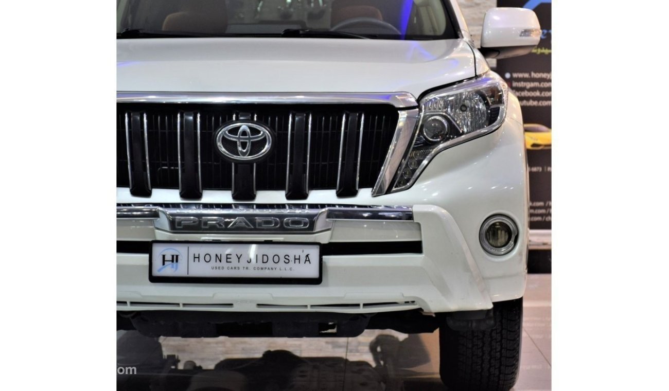 Toyota Prado EXCELLENT DEAL for our Toyota Prado TXL 2016 Model!! in White Color! GCC Specs