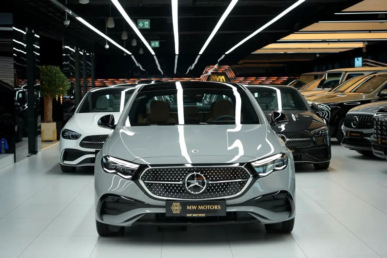 مرسيدس بنز E300 E 300 | GCC 0km | Agency Warranty | AMG Package