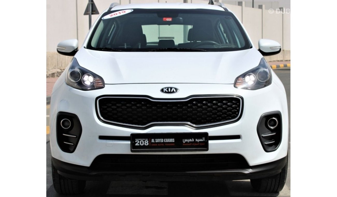 Kia Sportage Kia Sportage 2019 GCC 2.4 cc in excellent condition without accidents, very clean from inside and ou