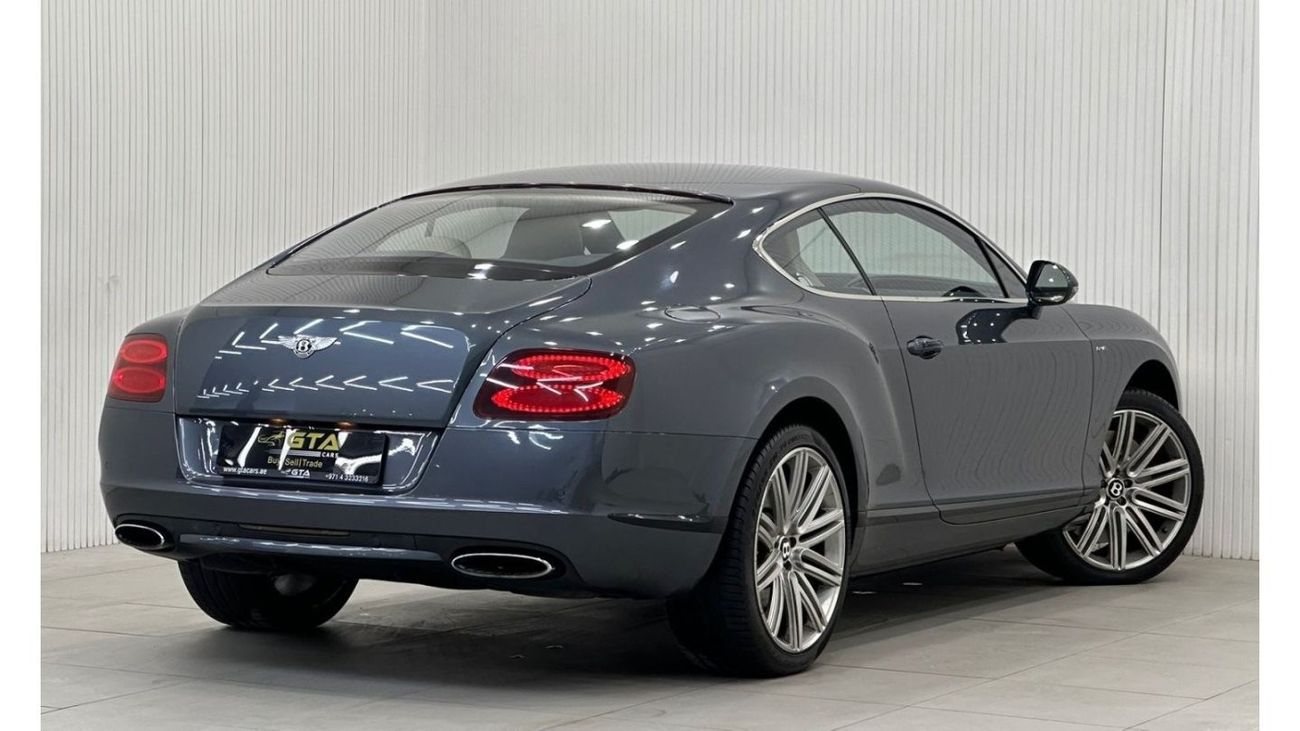 بنتلي كونتيننتال جي تي 2014 Bentley Continental GT Speed W12, Full Service History, Very Low Kms, GCC