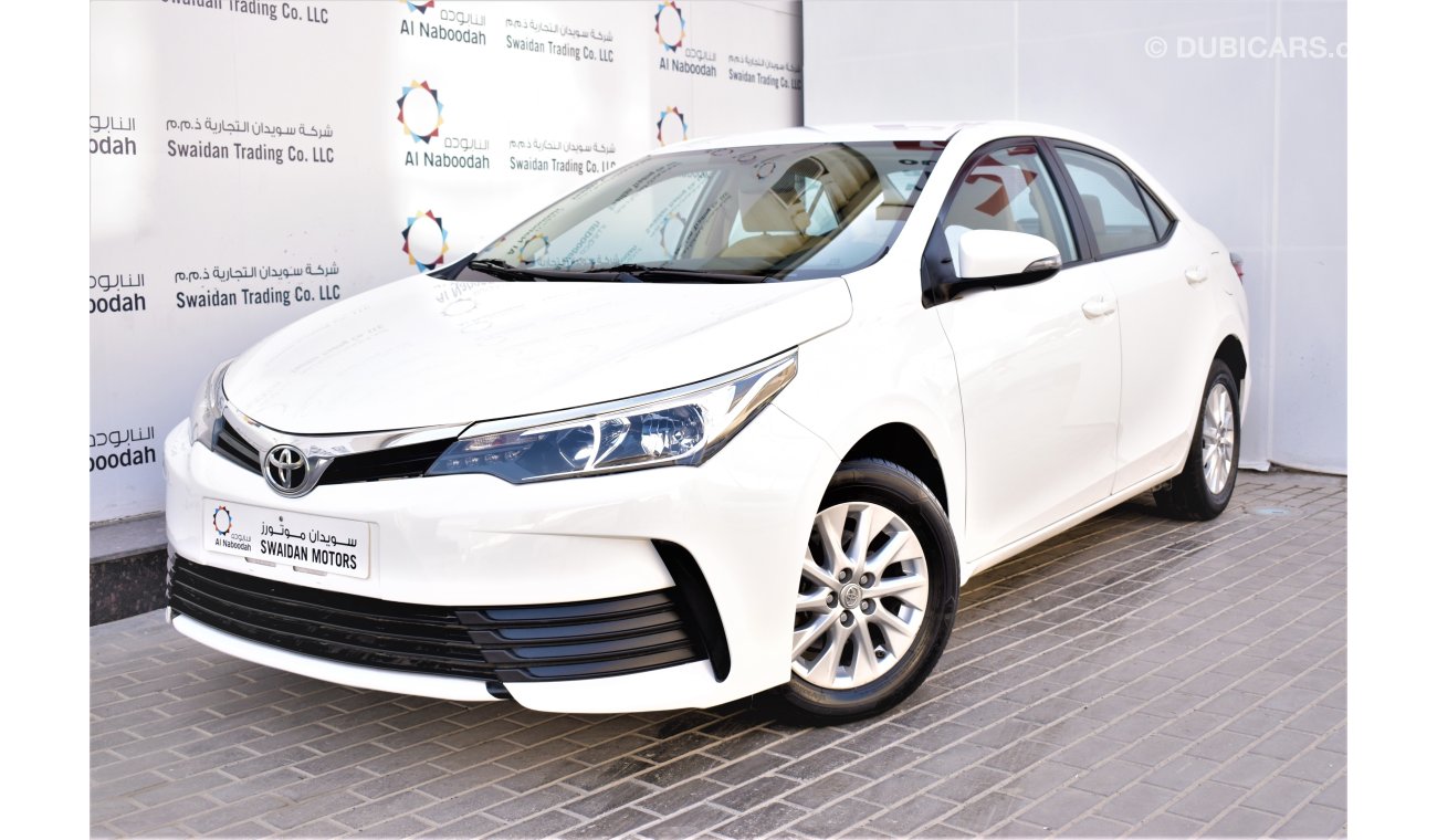 Toyota Corolla AED 1270 PM | 0% DP | 2.0L SE GCC WARRANTY