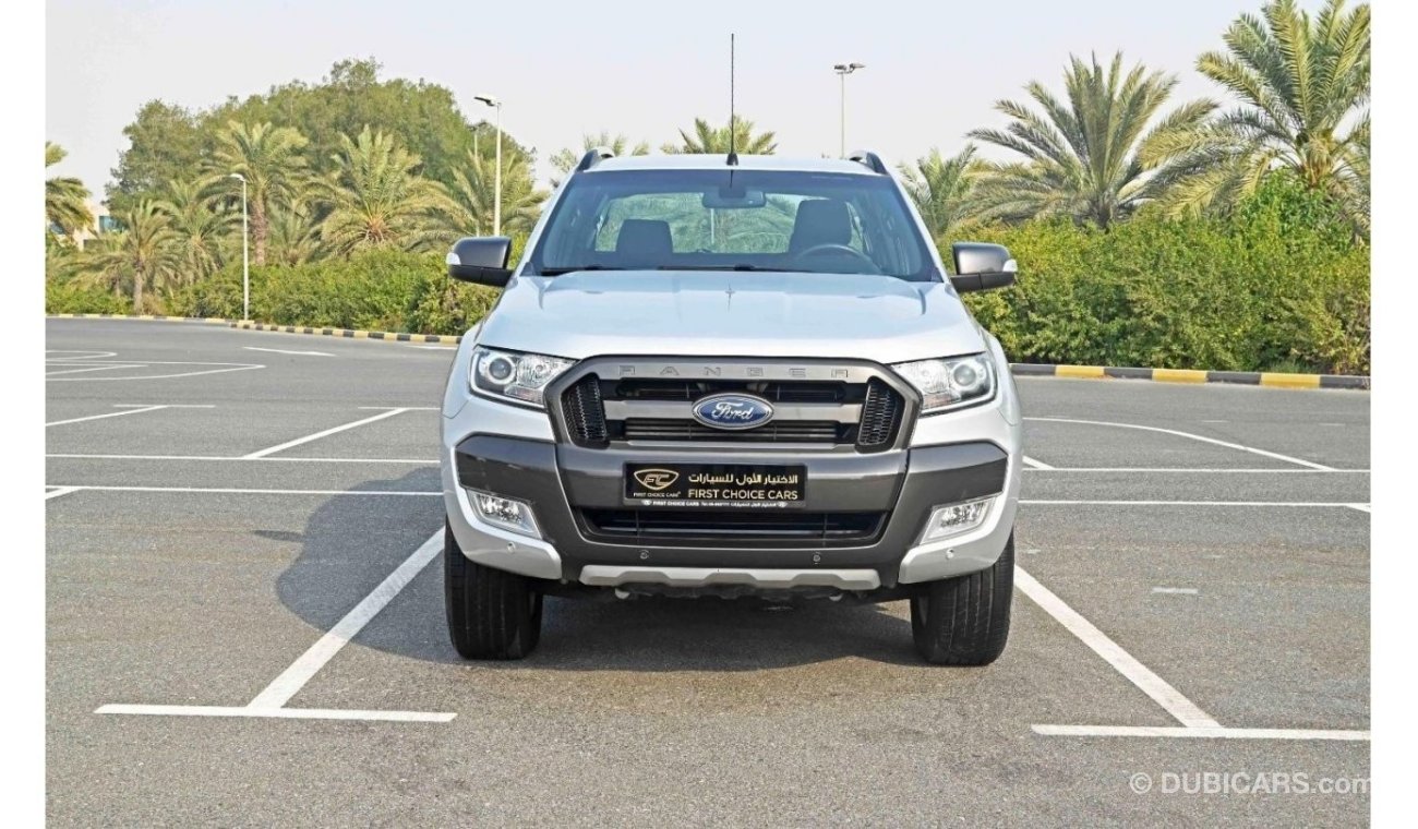 فورد رانجر AED 1,910/monthly | 2018 | FORD RANGER WILDTRAK 4X4 V5 | GCC | FULL FORD SERVICE HISTORY | F73431