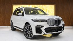 BMW X7 2019 BMW X7 xDrive40i M AERODYNAMICS PACKAGE, GCC,WARRANTY AND CONTRACT SERVICE.