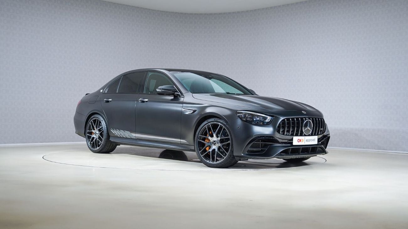 مرسيدس بنز E 63 S AMG | AED 7,260 PM | Up to 3 Years Warranty