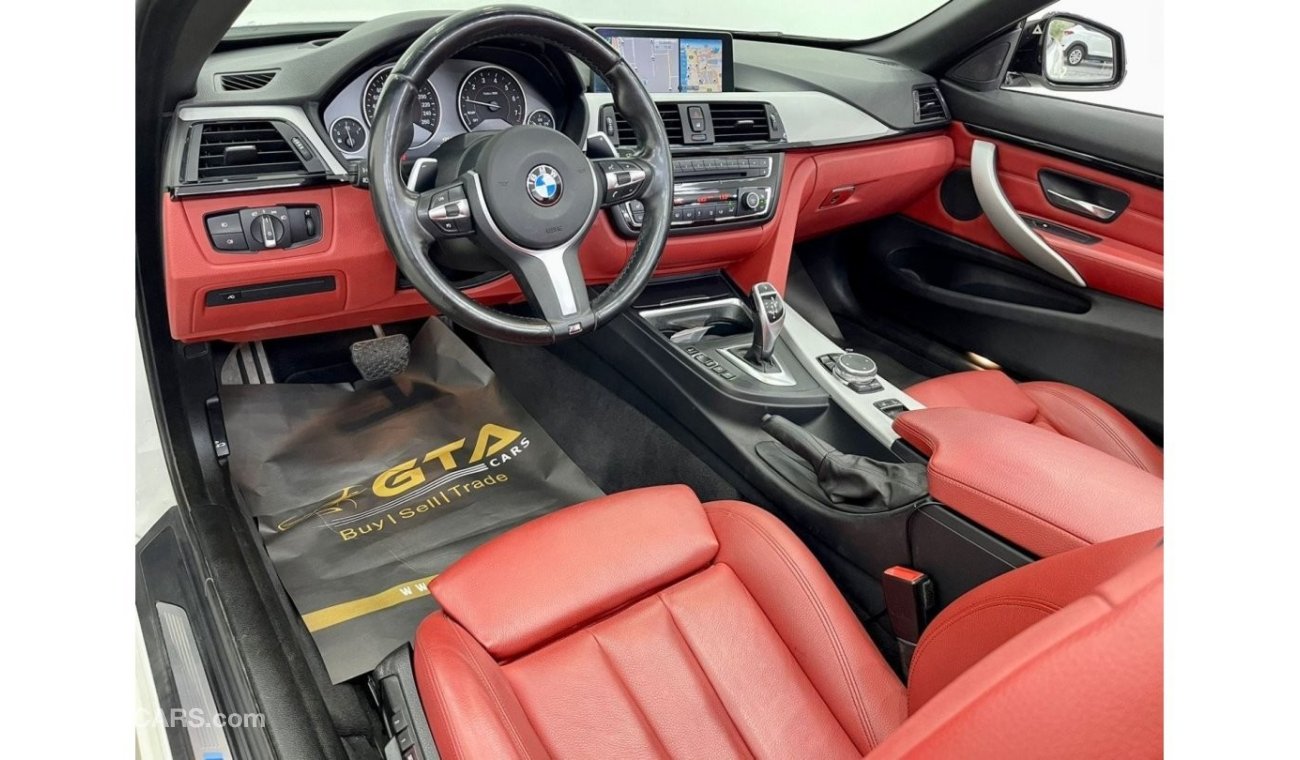 BMW 435i M Sport 2015 BMW 435i M-Kit Convertible, Full BMW Service History, Great Condition, GCC Specs