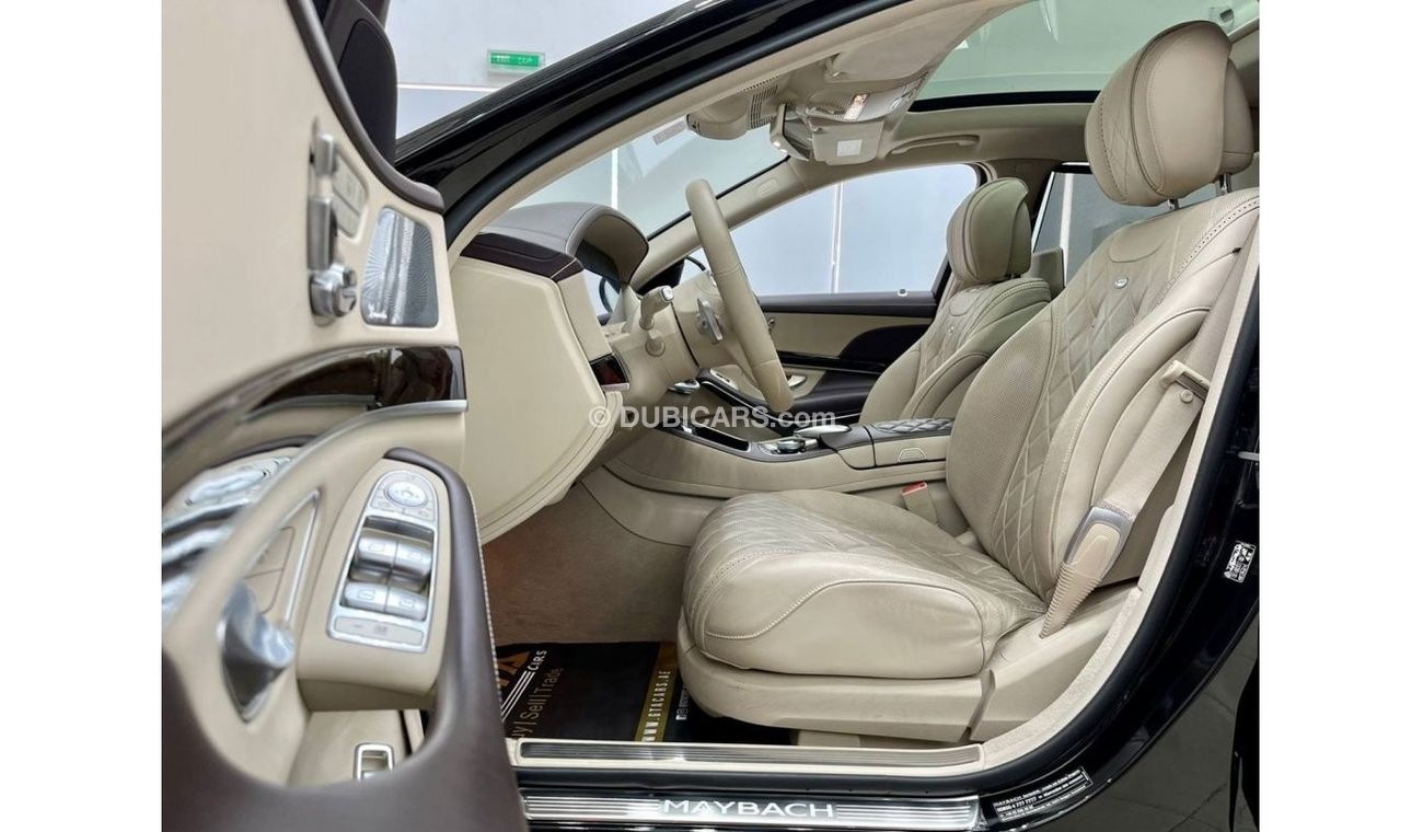 مرسيدس مايباخ S560 مايباخ 2020 Mercedes S560 Maybach 4MATIC, Full Gargash Service History, European Specs