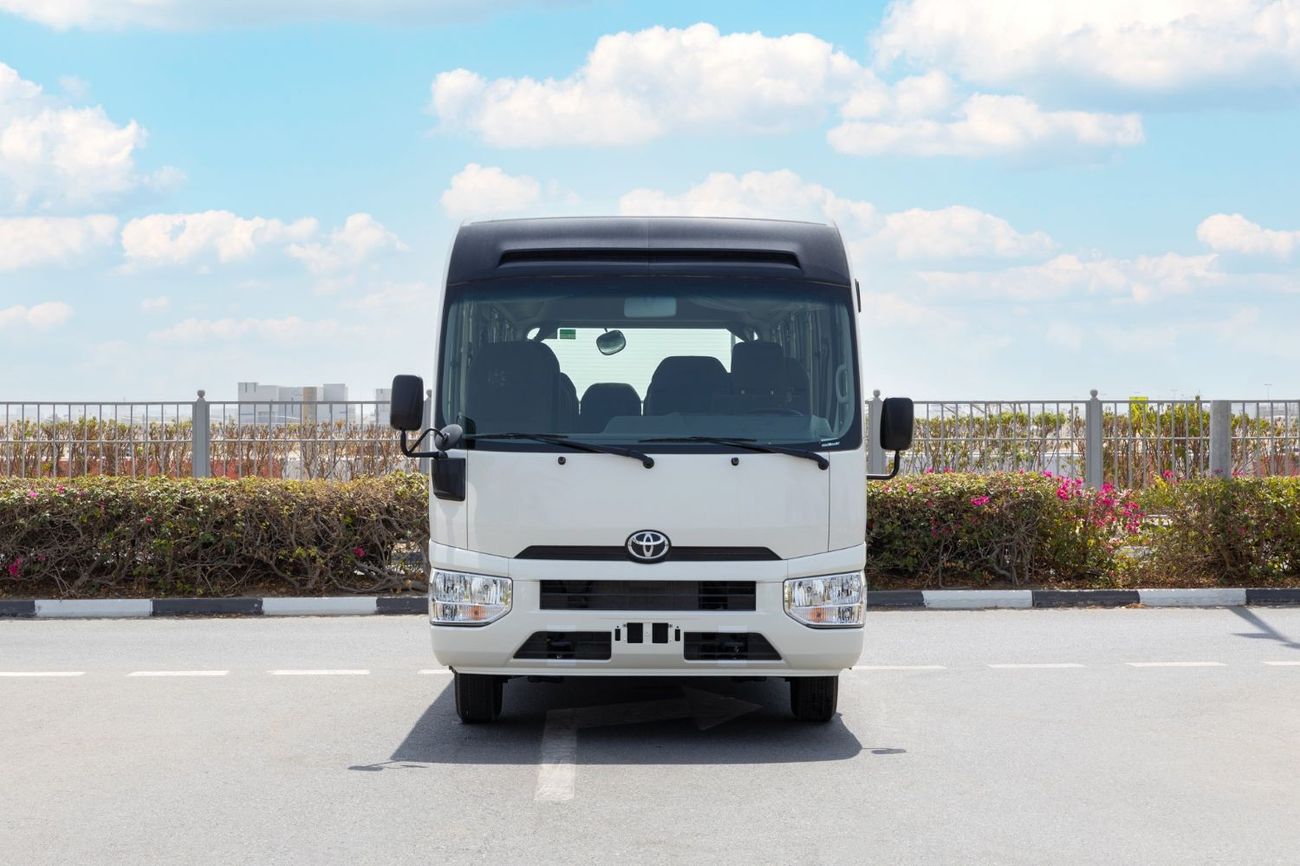 Toyota Coaster 2022 Toyota Coaster 4.2 23ST - White inside Grey
