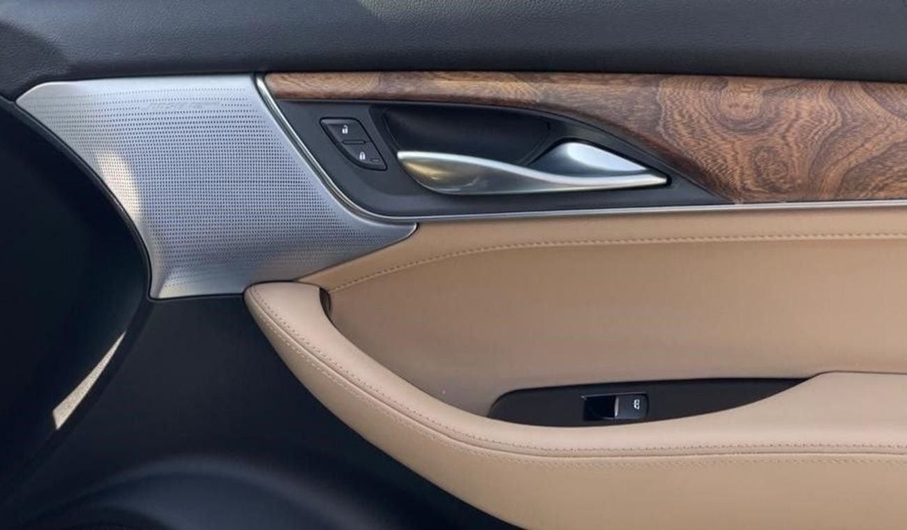 كاديلاك CT5 Cadillac CT5, Premium Luxury, GCC, 2020, V6, 3.0TT, dark moon metallic. Extended warranty until 2030