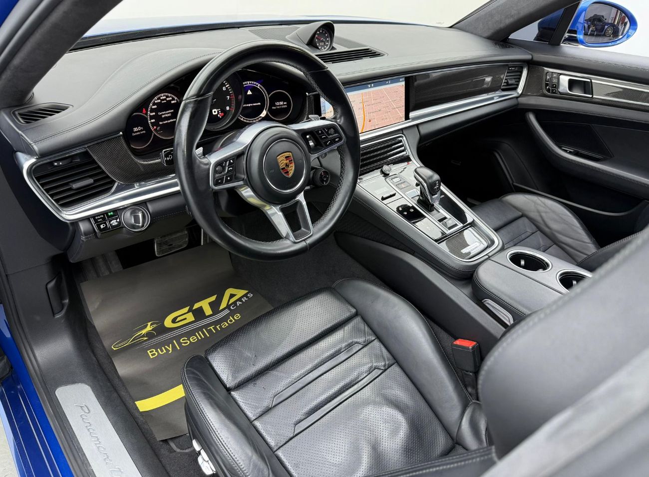 Porsche Panamera Turbo 4.0L RWD 2017 Porsche Panamera Turbo, Porsche Full Service History, Excellent Condition, GCC