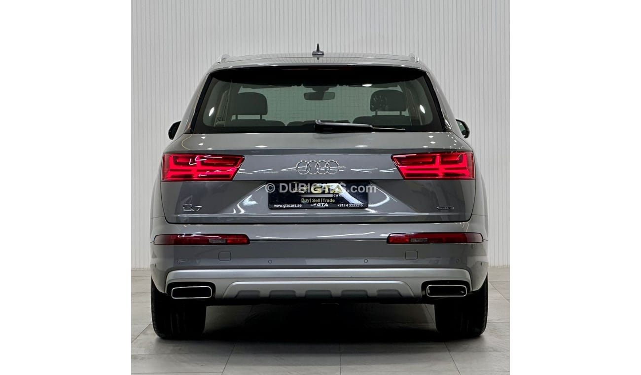 Audi Q7 2018 Audi Q7 Quattro 7 Seater, Warranty, Full Audi Service History, Full Options, Low Kms, GCC
