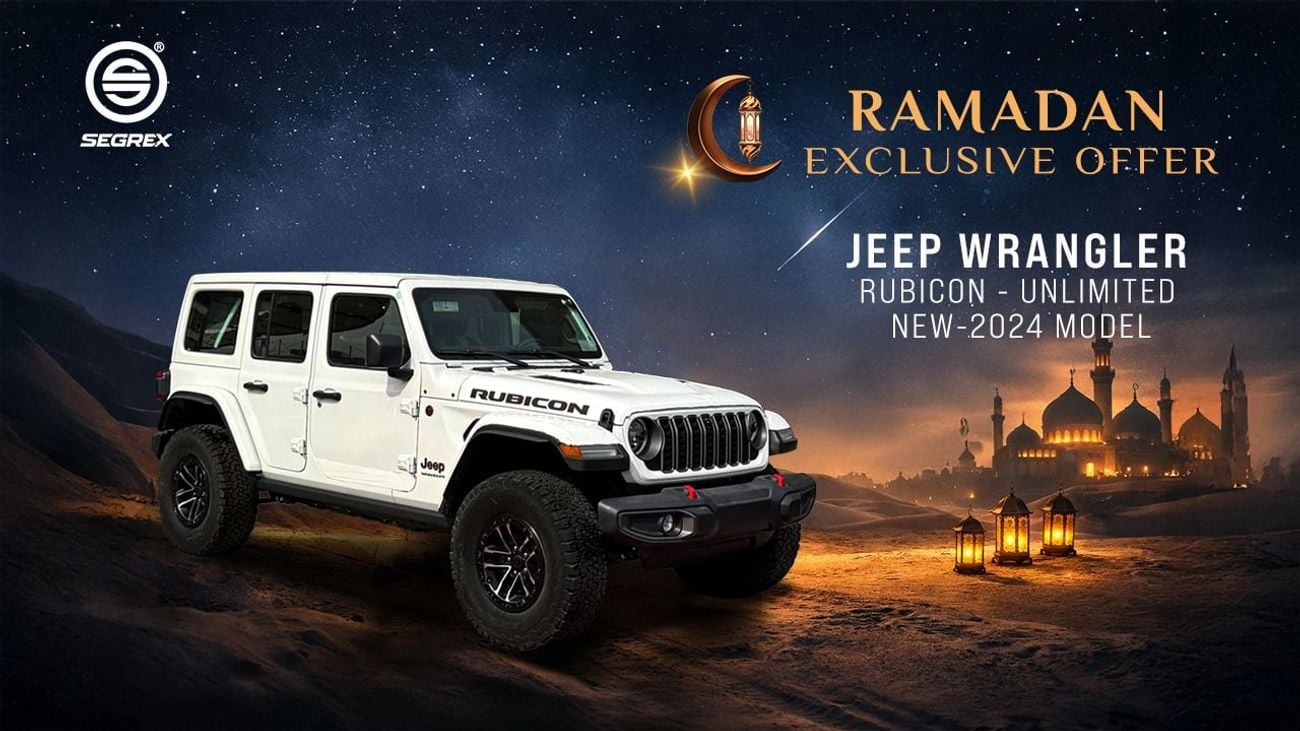 Jeep Wrangler 2024 Model Jeep Wrangler Rubicon - Unlimited (4-Door) 2.0L Petrol, 4WD A/T