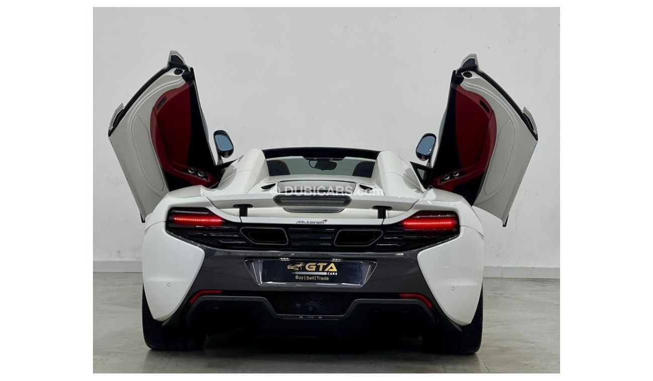 McLaren 650S 2016 McLaren 650S Spider, McLaren Warranty July 2023, McLaren Service History, GCC