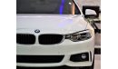 بي أم دبليو 435 AMAZING BMW 435i 2015 Model!! in White Color! GCC Specs