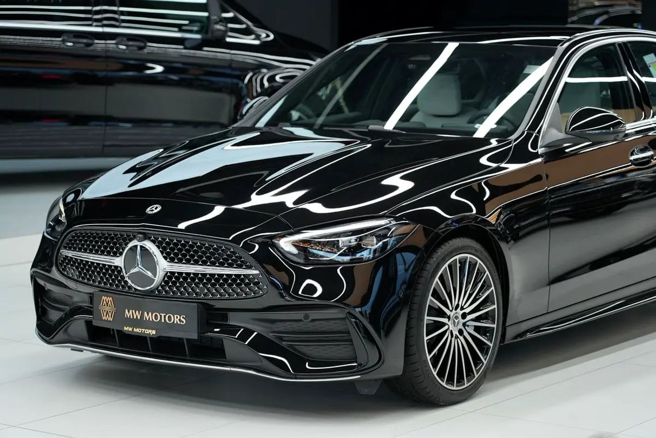 مرسيدس بنز C 200 C 200 | GCC 0km | Agency Warranrty | AMG Package