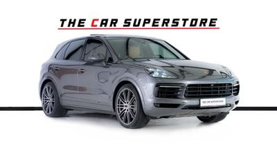 Porsche Cayenne S 2.9L (440 HP) High Specfications-Metallic Grey-Turbo Wheels-Black Brake Callipers