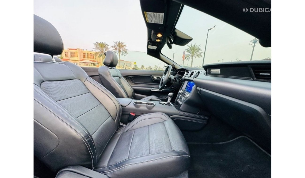 Ford Mustang 1840 PM || MUSTANG PREMIUM 5.0 GT V8 || CLEAN TITLE || SOFT TOP CONVERTIBLE