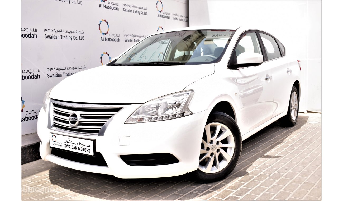 Nissan Sentra AED 840 PM | 0% DP | 1.6 S GCC WARRANTY