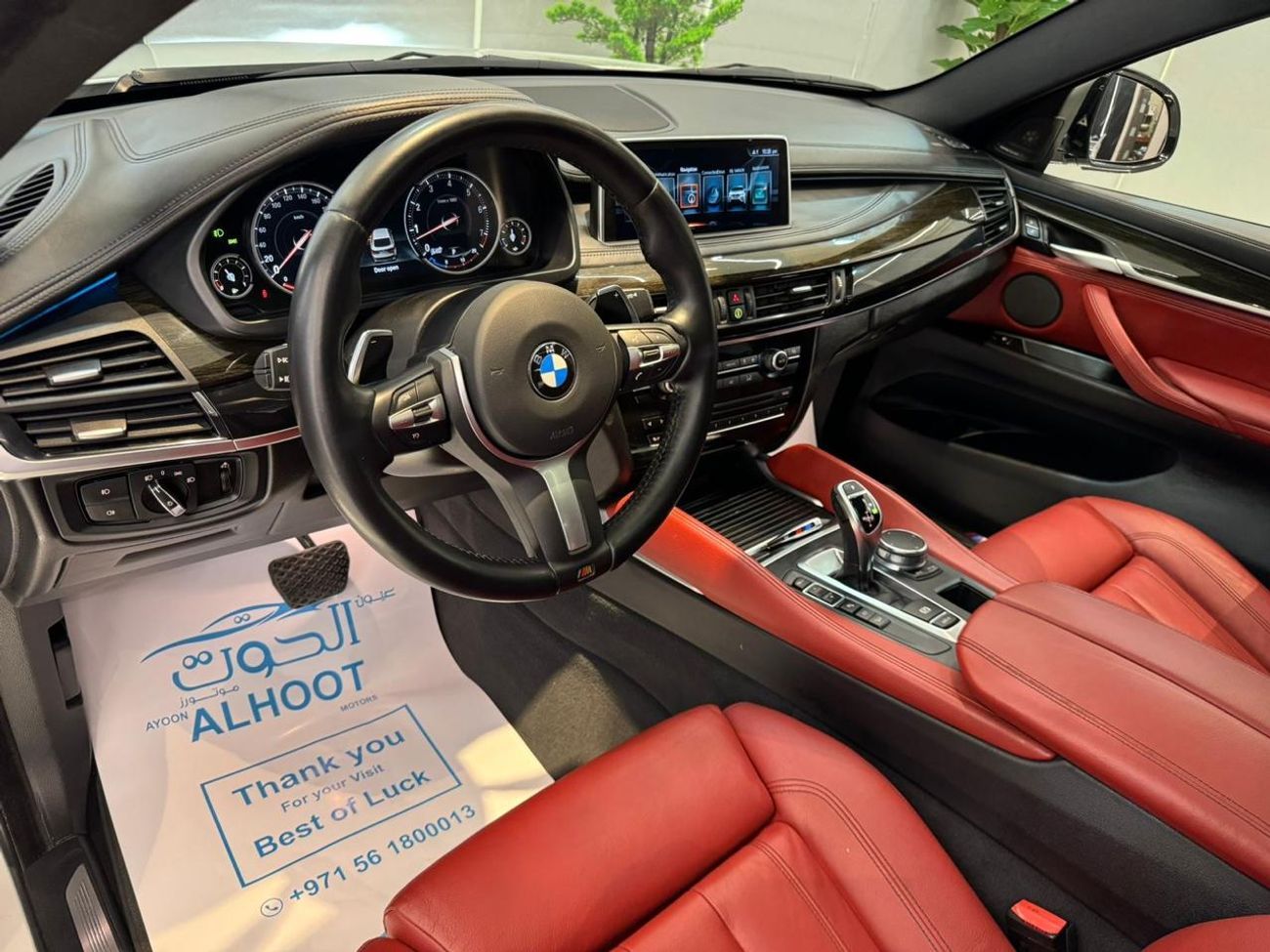 BMW X6 40i Luxury 3.0L LOVELY BMW X6 V6 || TOP RANGE || M_KIT || GCC || LIKE NEW || SCREENS II LOW MILEAGE