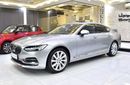 فولفو S90 EXCELLENT DEAL for our Volvo S90 T6 AWD ( 2018 Model ) in Silver Color GCC Specs