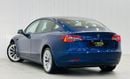 تسلا موديل 3 *Brand New* 2021 Tesla Model 3 Standard Plus, 2025 Tesla Warranty, Delivery Kms, Full Options, GCC