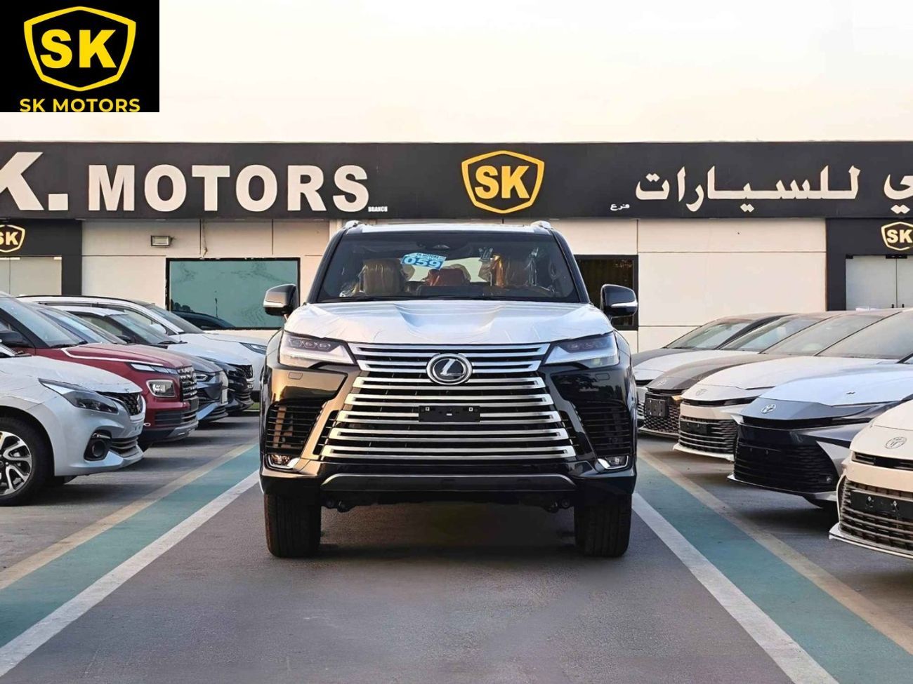 لكزس LX 600 TURBO PLUS / 3.5L V6 / POWER SEATS / 360* CAMERA/ SUNROOF / HIGH OPTION (CODE # LXTSO)