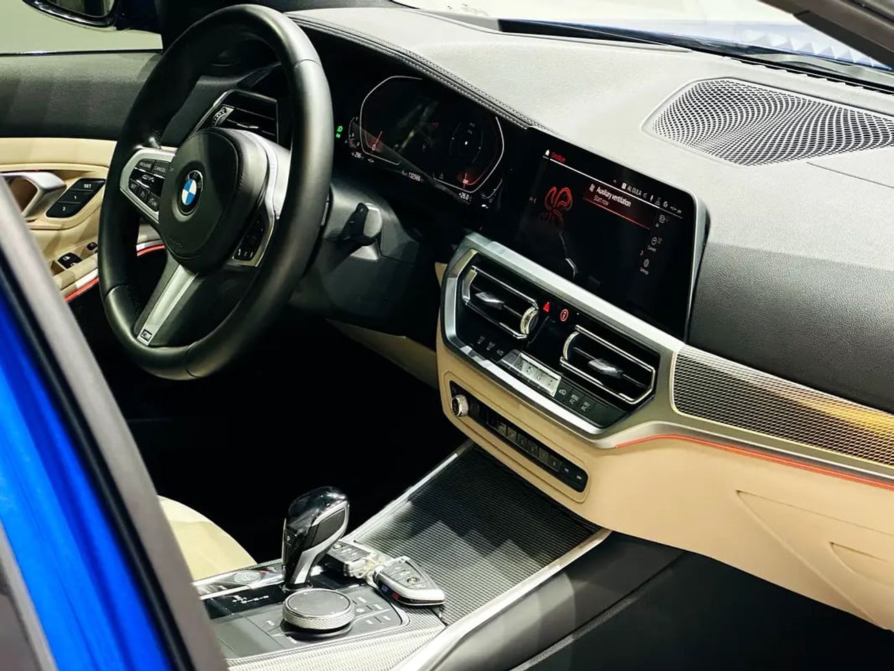 BMW 330i 330i MSPORTS GCC SPECS FULL SERVICE HISTORY FROM AGENCY WITH ONE YEAR WARRANTY 79K