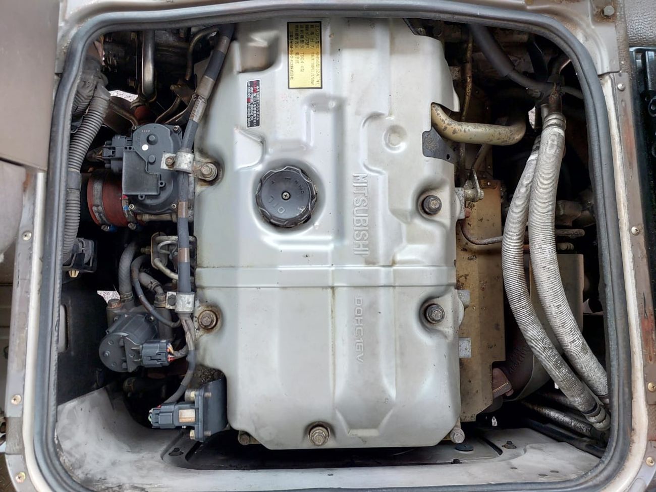 ميتسوبيشي روزا MITSUBISHI ROSA BUS RHD 2005 MODEL 4.8 L DIESEL MANUAL(PM00037)