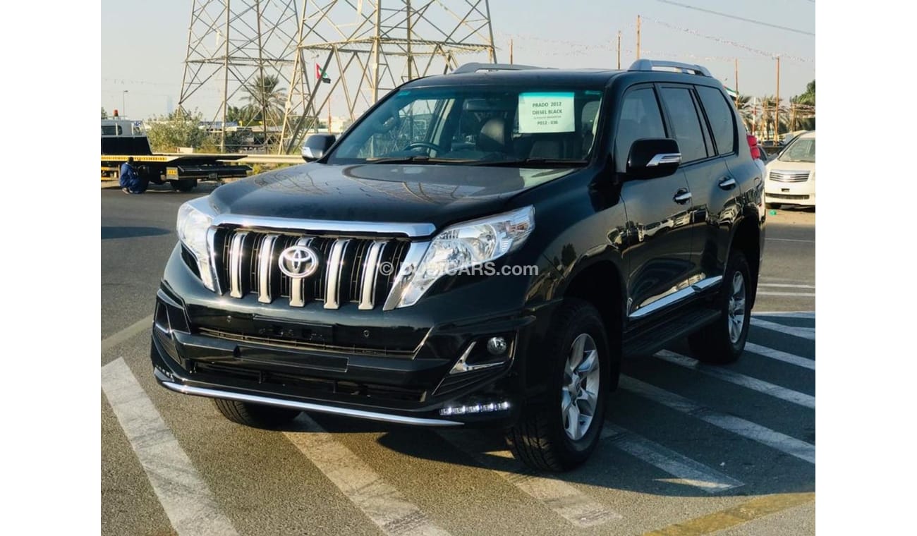 Toyota Prado TOYOTA LANDCRUISER PRADO MODEL 2012 DIESEL ENGINE BLACK COLOR
