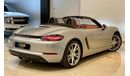 Porsche 718 Boxster 2018 Porsche Boxster 718, Agency Warranty, Like New Condition, GCC